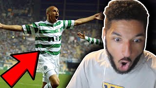 American FIRST REACTION to HENRIK LARSSON BEST GOALS FOR CELTIC FC [upl. by Conan305]