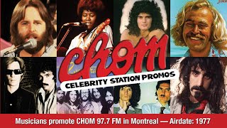 CHOMFM 977 Montreal — Onair promos and celebrity station IDs [upl. by Sigismond979]