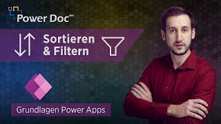 S01E05 Filtern Sortieren und Anzeigen von Daten in der Power Apps Galerie [upl. by Iman]