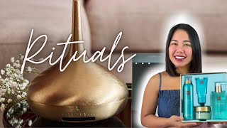 UNBOXING BIRTHDAY GIFTS FROM MY FRIENDS  part 2   RITUALS PERFUME GENIE 20  RITUALS HAUL [upl. by Nerac244]