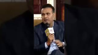 Virender Sehwag interview cricket test match sautafrika match [upl. by Eilrebmik594]