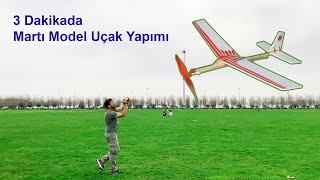 3 Dakikada Martı Model Uçak Yapımı [upl. by Gabler]