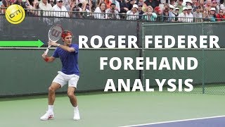 Roger Federer Forehand Analysis Part 1 [upl. by Olin251]