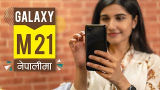 Samsung Galaxy M21 Review नेपालीमा [upl. by Petronia]