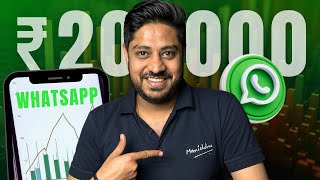 WhatsApp se Paise Kaise Kamaye 2024  Earn Money from WhatsApp  IN HINDI [upl. by Horan]