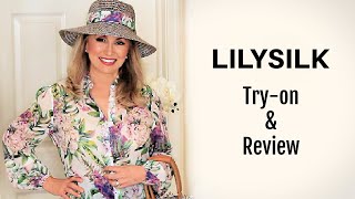 LILYSILK REVIEWTRY ON HAUL foreverydayandevermore LilySilk [upl. by Hsirahc]