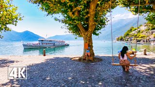 Ascona Switzerlands lowest lying town on the northern shore of Lago Maggiore [upl. by Auston]