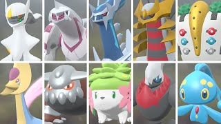 All Legendary Pokemon amp How To Catch Them In Pokemon Legends Arceus [upl. by Dianuj]