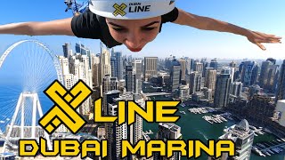 XLINE Dubai Zipline 2021 [upl. by Ailsa]