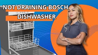 Dishwasher Not Draining Bosch [upl. by Nyret]