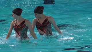 Artistic Swimming Duet Technical 2024Canada [upl. by Matlick]