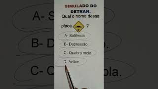 Prova teórica do detran prova do Detran como passar na prova teórica do detran 2024 [upl. by Sokil]