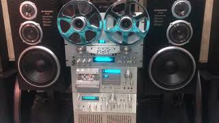 Pioneer RT909 BLUE SERIES REEL TO REEL RECORDER [upl. by Nappie21]