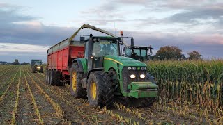 🔥Koszenie Kukurydzy w GR Karolew🔥AgroPlus Grześkowiak🔥John Deere Fendt Claas🔥 [upl. by Aluap]