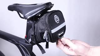 WEST BIKING™ Bicycle Saddle Bag Rainproof [upl. by Kelly]