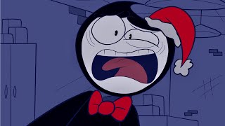 A BENDY CHRISTMAS CARTOON Fanmade Bendy AnimaticAnimation [upl. by Ger527]