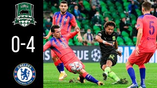 Krasnodar vs Chelsea 04 Extended Highlights amp All Goals [upl. by Sidoon]