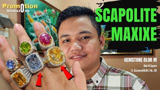 PROMO GEMS 160623 MAXIXE HELIODOR BERYL SCAPOLITE RUBY SAPPHIRE  GEMSTONE BLOK M ACAY [upl. by Lenore]