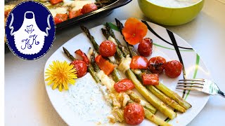 30MinutenMahlzeit Schnelle Genüsse aus dem Backofen mit Grünem Spargel [upl. by Enimassej632]