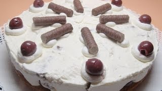 Tutorial SchokoröllchenKirschTorte [upl. by Asiar260]