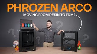 Exclusive First Look Phrozen Arco Revealed  New FDM 3D Printer on Kickstarter [upl. by Ennirac]