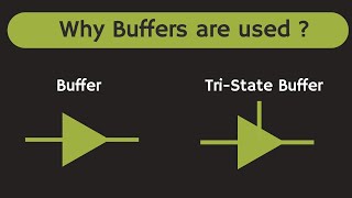 What is Buffer  Why Buffer and TriState Buffers are used in Digital Circuits [upl. by Lisha]