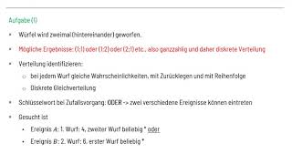Wahrscheinlichkeitsrechnung [upl. by Phyllys]