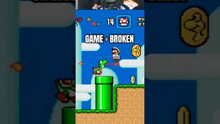 Weird Mario World glitch [upl. by Adrienne]