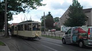 KSWStraßenbahn in Woltersdorf  THälmannplatz 2014 [upl. by Ranit108]