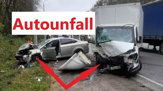 Autounfall  Dashcam Unfälle videos 136 Tödliche autounfälle [upl. by Jaquelyn]