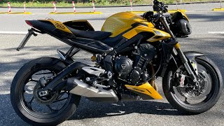 Triumph Street Triple 765 RS 2024 Full Sound [upl. by Aneelas446]