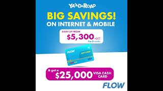 Flow Jamaica – 25000 VISA Cash Card [upl. by Lat615]