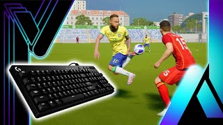 eFootball 2024 Skills Tutorial for PC only using Keyboard [upl. by Nerland]