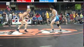 132 Parker Filius vs Shawn Nieto [upl. by Akcirred]