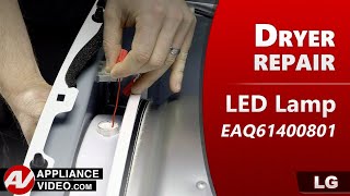 Dryer Repair  LED Lamp  Factory Technician Diagnostics amp Troubleshooting [upl. by Hailat]