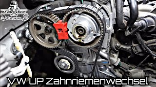 VW UP 10 MPI  CYHA Zahnriemenwechsel  Drehmomentwerte  Replace Timing Belt [upl. by Caplan]