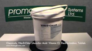 Chemicals Dechlorination VitaDChlor Ascorbic Tablets Description [upl. by Clite]