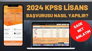 2024 KPSS BAŞVURUSU NASIL YAPILIR BAŞVURULAR BAŞLADI kpsslisans [upl. by Norword]