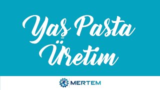 YAŞ PASTA ÜRETİM MAKİNASI  MERTEM AŞ [upl. by Ocirrej57]