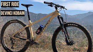 First Ride Devinci 2021 Kobain  Mountain Bike Action Magazine [upl. by Toffey]