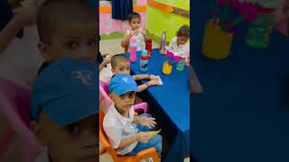 ABMA  Rainy day celebration  Nursery kids bestschool viralvideo rainyday season [upl. by Atteiram401]