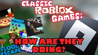 Classic Roblox Games How Are They Doing [upl. by Schubert39]