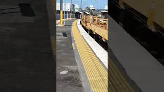 Aurizon y7b2 passing eagle junction station [upl. by Enaamuj496]