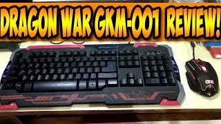 Dragon War GKM001 SENCAIC Review  Best Gaming Keyboard And Mouse Under 2000Rs 30 [upl. by Alel395]