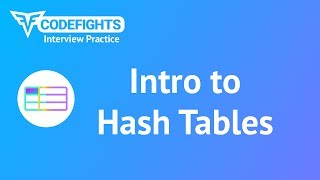 Intro to Hash Tables [upl. by Fenwick]