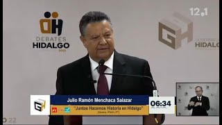 El debate por Hidalgo la ventaja para morena [upl. by Bedell775]