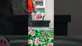 Watermelon Candy Cutting ASMR 🍉 Mesmerizing Art amp Relaxing Sounds [upl. by Haraf]