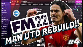 FM 22  Edinson Cavani Goal Super Sub  Wolves VS Manchester United  FM 22 Indonesia  Ep04 [upl. by Nakhsa]