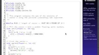 Short course in GPU computing for statisticians fall 2013 [upl. by Elleahcim]