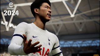 eFootball 2024  Gameplay  Wolves vs Tottenham Hotspur  PC [upl. by Schilt]